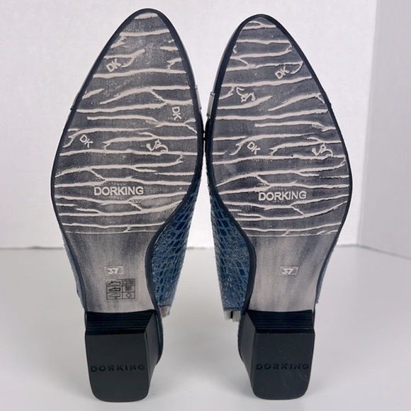 Nib - Dorking Tucan Heel, Sling Back - Navy Blue. Size: 37. - Picture 9 of 15